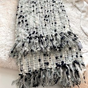 Beautiful knitted blanket